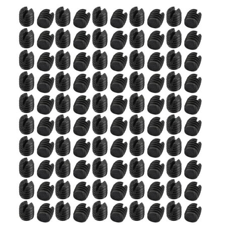 

100 Pcs M4x4mm Carbon Steel Slotted Drive Flat Point Grub Screw