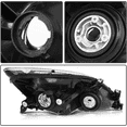 thumbnail image 4 of Titans Motors Headlight Assembly Pair Fits 2003–2007 Honda Accord 2-Door and 4-Door with Chrome Housing and Amber Corner Lamps, 4 of 6
