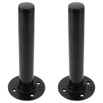 Luxshiny 2- Mount Holder Gym Storage Rack Training Organizer in Black