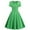 Green, variant on Lindreshi Fall Dresses for Women Homecoming Dresses Fashion Women's Sleeve Print Short Sleeve Turndown Collar Retro Mini Dress