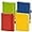 4 Colors, variant on 4Pcs A6 Pocket Notebook, Small Hardcover Notebook with Pen Holder, 3.7”x5.7” Mini Journal Notebook, Notebook Lined Journal Notebook Notepads 160 Pages for Office, Home (Black)