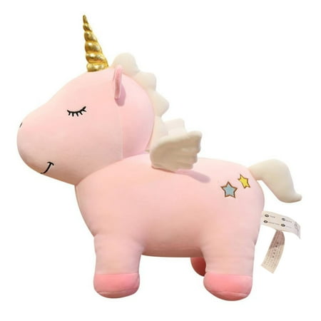 hirigin Plush Toys, Cartoon Unicorn Shaped Doll Stuffed Toys Throw Pillow