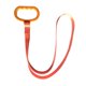 thumbnail image 2 of Asas de dominadas Barra de levantamiento de pesas Cable Kayak Correa de asistencia para levantarse para arrastrar Naranja, 2 of 8