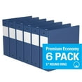 thumbnail image 1 of Davis Group, Premium Economy, Round Ring, Binder, 6 Pack, 3", 1 of 3