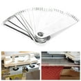 thumbnail image 4 of Zyyini Hook,Claw Type Hanger Accessory,20Pcs Hine Weight Hanger Hook Stainless Steel 6‑Teeth Blocking Combs for Knitting Sewing Machine, 4 of 8