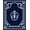 Blue, Pattern 2, variant on ODIKA 5'x7' Machine Washable Non-Slip Area Rug, Nautical Anchor Rope Knot Welcome Entry High Traffic Rug, Blue, 528811