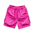 thumbnail image 7 of Ahdbta Hiking Shorts for Women Lightweight Quick Dry Cargo Short Summer Outdoor Drawstring Athletic Running Shorts with Zipper Pockets, 7 of 7