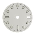 thumbnail image 1 of Esfera de reloj de 29 mm para movimiento NH34 Gmt, relojero ligero, verde luminoso, 1 of 8