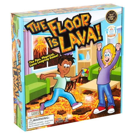 Endless Games The Floor is Lava Leaping Game, Recommended for Ages 5 