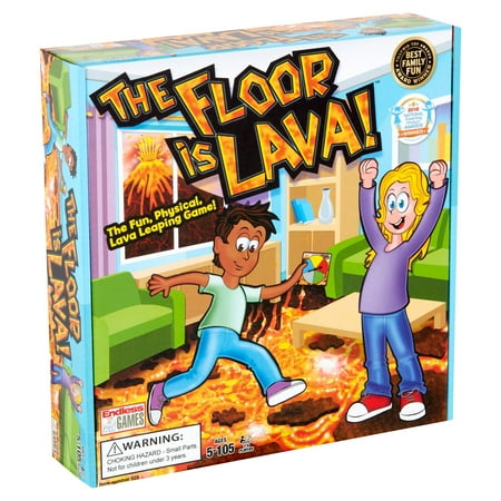 UPC: 0632468005251 | The Original The Floor Is Lava! Game by Endless Games – Interactive Game For Kids & Adults