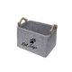 thumbnail image 3 of Caja De Juguetes Para Perros Cesta De Almacenamiento De Juguetes Para Perros Plegable Contenedor De Juguetes Para Perros Decorativo Con Mango De Madera Patrón De Perro Lindo Para Juguetes Para Perros Inevent PT001556-01, 3 of 6