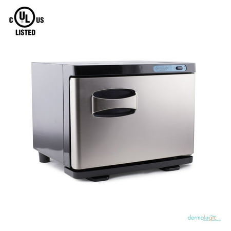 Outdoor Towel Warmer Cabinet DERMALOGIC Towel Warmer, STAINLESS Hot Towel Heater Warmer Cabinet with UV Sterilizer 2 in 1 Electric Equipment 8L Massage Facial Spa Beauty Salon Nails Shop GYM Home and Commercial ()
