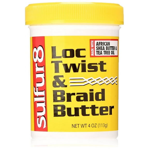 Sulfur8 Loc Twist and Braid Butter, 4 Oz, 2 Pack