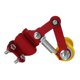 thumbnail image 5 of Tensor de cadena de motocicleta Fácil de instalar Herramienta modificada Perno Ajustador automático en Rojo, 5 of 9