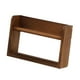 thumbnail image 5 of Estantería flotante de madera sencilla de pared para apartamento, oficina y sala de estar. Marrón 40CMX12CMX20CM, 5 of 9