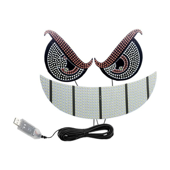 Dynamic Demon Eye Light LED Display Car Truck Front and Rear Windshield Lig