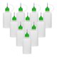 thumbnail image 3 of Glue Bottles With Fine Tip 12Pcs For DIY Projects 50ml Cylindrical Green Liquid Storage, 3 of 4