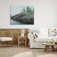 thumbnail image 2 of Stupell Industries Rocky Lake Scenery Nature Painting Gallery Wrapped Canvas Print Wall Art, 48 x 36, 2 of 7