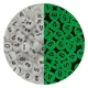 thumbnail image 3 of 100-500 piezas de cuentas acrílicas con números, redondas, planas, sueltas, espaciadoras digitales para hacer joyas, accesorios para pulseras y collares, 3 of 5