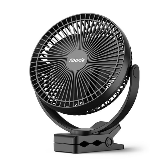 Ventilador portátil recargable Koonie de 8 pulgadas