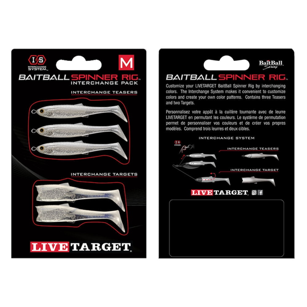 LiveTarget Lures BaitBall Spinner Rig