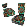 thumbnail image 1 of MightySkins IRROBRJM6-Crazy Tikis Skin for iRobot Braava Jet m6 - Crazy Tikis, 1 of 3