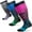 Multi-color1, variant on Plus Size Compression Socks for Women Men 20-30 mmHg 2xl 3xl 4xl , Wide Calf High Tights Long SocksStockings Best Support for Circulation, Running