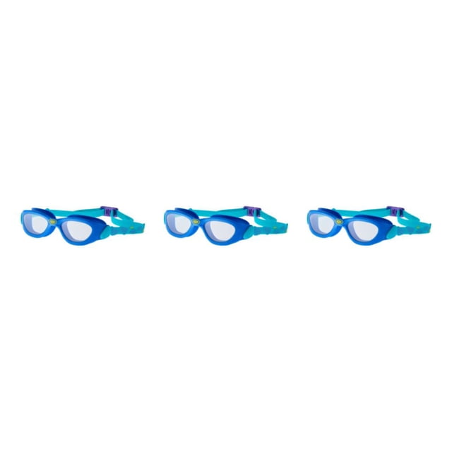 Wosthever Gafas de natación con anillo hermético - Alta definición con revestimiento antivaho Correa ajustable Elástica Amigable con la piel Type1 NO1
