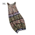 thumbnail image 1 of Vestido de mujer Chaleco estampado floral Vestido de tirantes sin mangas Vestido de playa sin mangas, Rosa, 3XL Kearding AP002325-05, 1 of 3