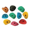 thumbnail image 4 of LOVIVER 10 Pieces Rock Climbing Holds Climbing Rocks for Outdoor Playground Home Gym withoutBackNailScrew, 4 of 8