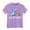 Light Purple, variant on Toddler Boys Shirts Crewneck Letter Graphic Printed Back To School Short Sleeve T Shirts Soft Tee Tops Preppy Toddler Boy Clothes