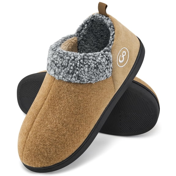 Ablanczoom Women & Men Slippers Comfy Memory Foam Houses Slippers Fuzzy Indoor Outdoor No-slip Winter Shoes
