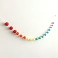 mardi gras pom pom garland