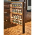 thumbnail image 3 of Rev-A-Shelf 432-BFSC-3C 3" Cabinet Base Filler Soft Close Organizer, Maple, 3 of 8