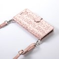 thumbnail image 4 of Funda tipo cartera con tarjetero, funda con correa cruzada extraíble, compatible con iPhone 14, 4 of 5