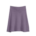 thumbnail image 6 of Tqcoqu Women's Pleated Tennis Skirts Double Ruffle Athletic Skirt with 2 Pockets High Waisted Tummy Control Skorts,Purple,Women's S-XXL, 6 of 6