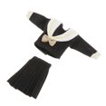 thumbnail image 4 of Ropa de muñeca pulgadas para muñeca de 1/6, traje escolar para niña DZ, ropa de muñeca , vestido, juguete Baoblaze Uniforme escolar de muñeca de 12 pulgadas, 4 of 8