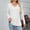White, variant on Oplxuo Womens Long Sleeve Tunic Tops Casual Fall Winter V Neck Blouse Pleated Dressy Loose Shirts
