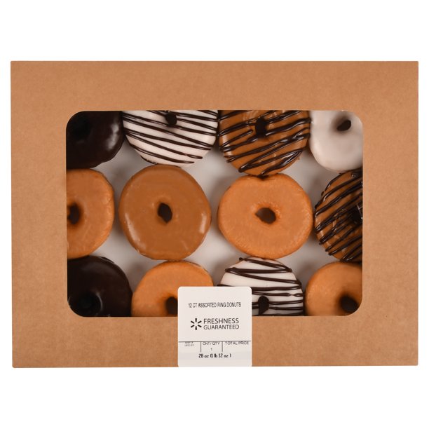 Freshness Guaranteed Assorted Ring Donuts 12 Count Walmart Com Freshness Guaranteed Assorted Ring Donuts 12 Count Walmart Com