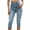 Z1-Blue, variant on Bwdbhd Jean Shorts Womens Jeans Shorts Women Knee-Length Shorts Denim Stretch Plus Sizes Fashion Casual Loose Denim Shorts Summer High Waist Pant Jean With Pocket Blue,S