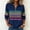 c01Navy, variant on JGGSPWM Womens Half Zip Sweatshirts Trendy Rainbow Striped Pullover Top Long Sleeve Stand Collar Sweatshirt Fall Clothes Green XXL