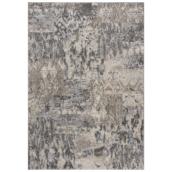 Rizzy Rugs Valencia Area Rug VCA106 Beige Distressed Blotches 7' 10" x 9' 10" Rectangle