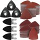 thumbnail image 1 of 156Pcs Oscillating Tool Sanding Pad Kit, 3Pcs Triangle Sanding Pads and 3Pcs Finger Sanding Pad, 15, 1 of 5