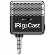 IK Multimedia iRig Plug-in Condenser Microphone, Black