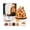 Gingerbread House, variant on DIY Crystal Epoxy Resin Christmas Santa Night Light Kit, Silicone Mold Fairy LED Wire Wooden Base Holiday Craft Set