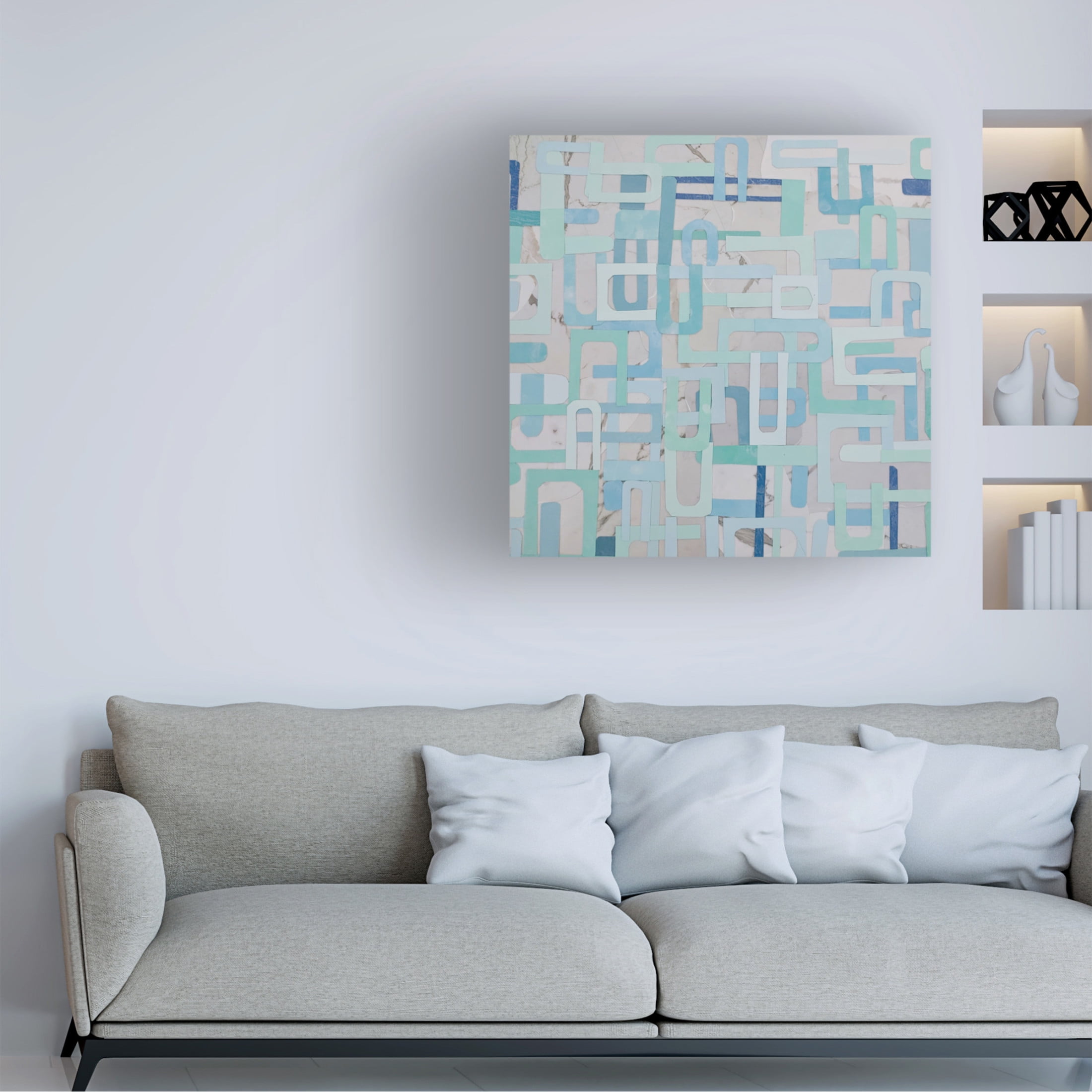 Trademark Fine Art Coco Good  Modern Industry I Canvas Wall Art
