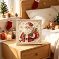 thumbnail image 5 of DIY Christmas Santa Claus Pearl Painting Kit, Full Drill Bead Art Craft, 7.87 x 7.87 Inch Handmade Christmas Wall Decor for Adults, Beginners, Holiday Home Decoration, 5 of 6