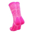 thumbnail image 2 of Heathered Crew Socks (Hot Pink, Large), 2 of 2
