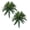 B(2PC), variant on 2PCS Artificial Ferns for Outdoors, Bouquets 24" Diam Large Hanging Ferns Artificial Fern Fern Artificial Bush for Home Garden Porch Farmhouse Decoraction,88 Leaves