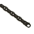 thumbnail image 1 of Mens Black Plated Tungsten Link Bracelet (9.50 Inches), 1 of 4